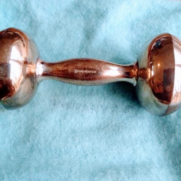 TIFFANY BABY RATTLE W/ SOUNDS (TRADES?) - Picture 4 of 4